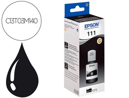 [C13T03M140] INK-JET EPSON ECOTANK C13T03M140 BK 5K 12 0ML ET-M1100 / M1140 / M1170 / M1180 / M2120M NEGRO 6000