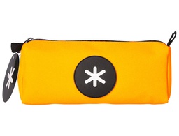 [TK15] BOLSO ESCOLAR PORTATODO ANTARTIK TRIANGULAR MOSTAZA 210X70X80 MM