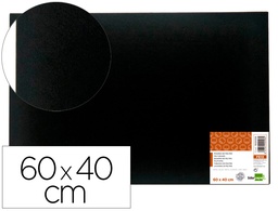 [FE13] TABLERO DE FIELTRO LIDERPAPEL MURAL COLOR NEGRO 40X60 CM