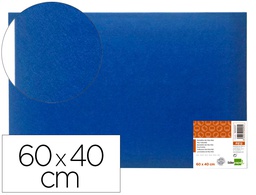 [FE12] TABLERO DE FIELTRO LIDERPAPEL MURAL COLOR AZUL 40X60 CM