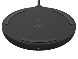 [WIA001VFBK] BASE DE CARGA INALAMBRICA BELKIN WIA001VFBK BOOST CHARGE 10W + CARGADOR QC 3.0 24W COLOR NEGRO